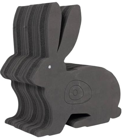 3D Zielscheibe Hase aus Schaumstoff – Bogenschießen Tierziel für Parcours & Garten | realistische Bogenzielscheibe für Anfänger & Fortgeschrittene | wetterfest, bis 40 lbs (21cm)