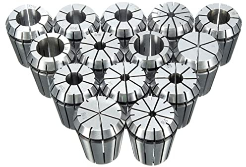 Collet Chuck Holder ER11 ER16 ER20 ER25 ER32 ER40 Spring Collet Chuck Accuracy 0.008mm for CNC milling Tool Holder Engraving Machine Spindle Motor(ER40 3 26MM(24PCS))