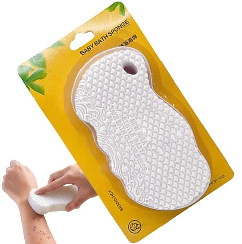 Spugna Da Bagno Scrubber Morbido Per Lavaggio E Detergenza | Spugna Doccia Corpo per Donna, Famiglia, Casa, Viaggi, Vacanze, Appartamento, Campus e Strada