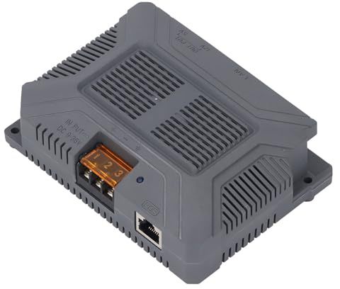 Odorkle Injecteur PoE de Commutateur Ethernet avec Sorties USB A et Type C, Adaptateur d'alimentation 200 W pour Une connectivité Internet par Satellite Transparente