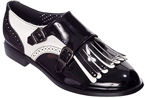 Dancing Days Monkstrap skor – Signed, Sealed, Delivered, svart, 37 EU