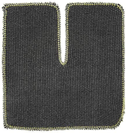 OTOTEC Tappetino per saldatura, 25 x 25 cm, per idraulici, brasatura, avvolgente, design per tubi per isolamento termico, ignifugo, protezione per saldatura