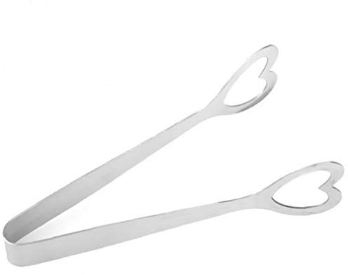 1 Pc Mini Servierzangen Edelstahl Herzform Clips Hochzeit Bevorzugungen Zuckerzange Für Ice Kuchen