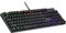 Cooler Master SK652 Mechanische Tastatur (Full-Size) – Mit flachen, schwebenden Tasten, RGB-Beleuchtung, kabelgebundener USB-Typ-A-Anschluss, PC- und MacOS-kompatibel – US-Layout, Rote Schalter