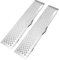 LIEKUMM Rampe di Carico, 120 cm Rampe per Moto, Capacità 600 kg Rampa di Carico per Moto, ATV, Camion, Quad, Tosaerba, Confezione da 2