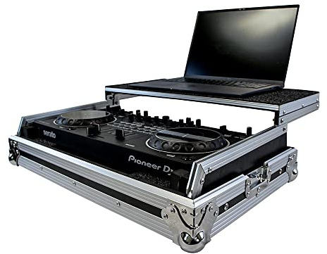 Harmony Audio Cases HCREV1LT DJ Case Fits Pioneer DDJ-REV1 Controller W/Laptop Tray