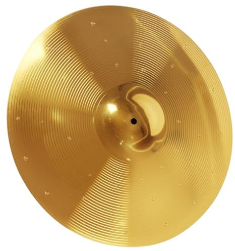 JEWEDECO Schlagzeug Becken Aus Robustem Messing Crash-cymbal Für Jazz Drum Set Geeignet Für Anfänger Und Profi Percussion Musiker Langlebiges Musikinstrument Zubehör