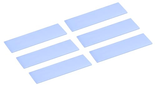 QUARKZMAN 6er-Pack M.2 Wärmeleitpad 70x22x1mm für PC M.2 2280 NVMe SSD Kühlkörper Kühler