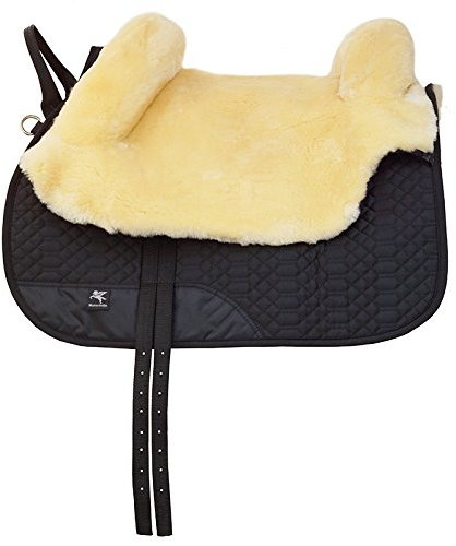 German Riding Fellsattel Ibero Lammfell (Natur)