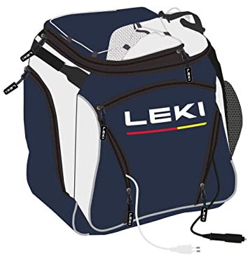 LEKI Bootbag Hot Blau, Snowboard-Rucksack, Größe 40l - Farbe True Navy Blue - Dawn Blue - Poppy Red, L