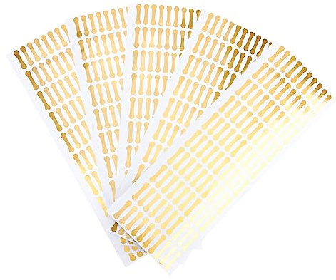 MAGICLULU 500pcs Tamper Evident Tape Food Sealed Stickers Self Adhesive Labels for Freshness Safety and Security