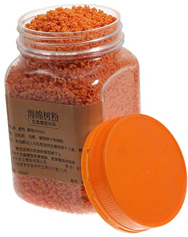 YARNOW Polvere Floccante Per Modellismo Polvere Di Piante Artificiali Materiali Per Paesaggi Decorazioni Per Disposizione Delle Scene Materiali Per Alberi Da Paesaggio