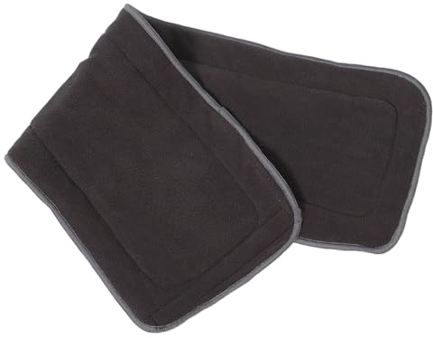 SWETRACE Ultra-Absorbent Washable Cloth Diaper Inserts for Adults Bamboo Fiber Liners Breathable Reusable Pads for Incontinence Care Overnight Leakproof Protection