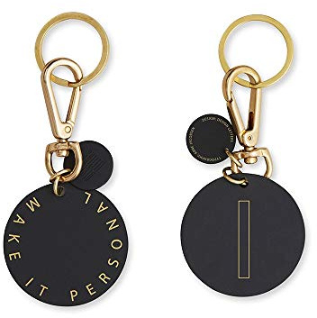 Design Letters Personal Key Ring & Bag Tag (A-Z)