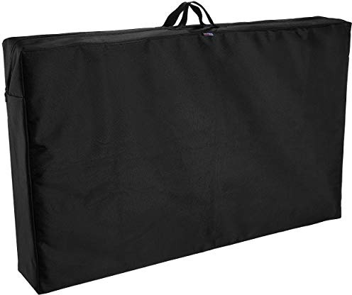 BRUBAKER Sac de Rangement pour Chaise de Jardin Premium - Sacoche à Fermeture éclair pour Meubles d'Extérieur ou Coussins - Oxford 600D - Housses de Chaise Imperméables - 97 x 59 x 16 cm