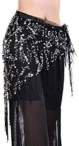 wufeng Lady Frauen Bauchtanz Hüfttuch Bauchtanz Taille Kette Zubehör Gürtel Rock Bauchtanz Bauchkette Wrap Erwachsene Tanz-Wear