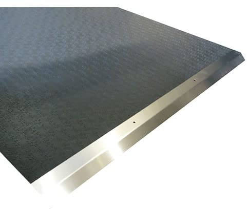 Vivol Edelstahl Anlaufkante für Stallmatten 122cm