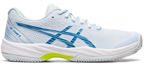 ASICS 1042A217-400 Gel-Game 9 Clay Sneaker Female Sky/Reborn Blue UK 7
