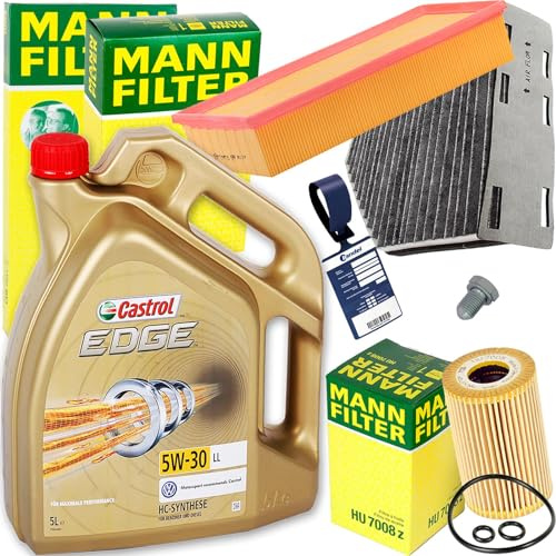 Mann Filterset+5L 5W30 Öl