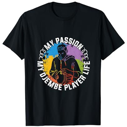 Meine Leidenschaft Meine Djembe Perkussionsinstrument Djembespieler T-Shirt