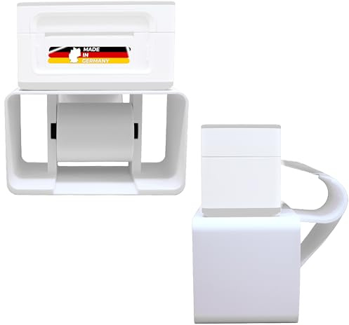 KUMETIC - LabelStation/Universal Versandlabel Organizer/Labelhalter/Etiketten Abroller/Ordnung für Etikettenrollen (Weiß)