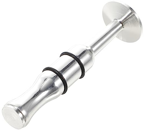 Ansatztrainer für Trompete als Übungsgerät für Lippenmuskulatur, Silber | Leichtes Messing, Lernwerkzeug mit Trompetenmundform, für Lehrer und Übung im Alltag