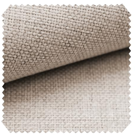 novely® MUDAU - Grob Gewebter Polsterstoff - Melierter Möbelstoff mit Flachgewebe - Pflegeleichte Meterware 1lfm | Farbe: 02 Beige