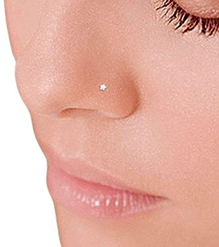 ✿ Mini Star ✿ Piercing Piercing al naso piccolo