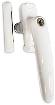 Maniglia a tavellino con cilindro chiave unica KA Master Bianca art. 3041R9010.53 (NR. 02 PEZZI CON STESSA CHIAVE)
