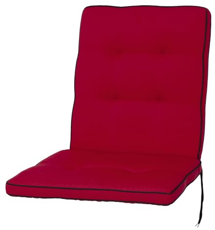 KETTtex 2180 Auflage für Niederlehner Excelsior von Royal Garden/MWH rot Sitzpolster 95 cm