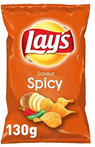 LAY'S Spicy Le 130G - Juego de 3 chips