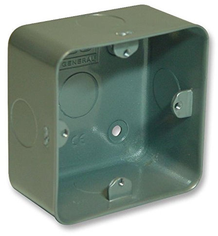 1-Gang-Aufputzdose | Einbaudosen/Montageboxen elektrisch, 1 Stück – MC501