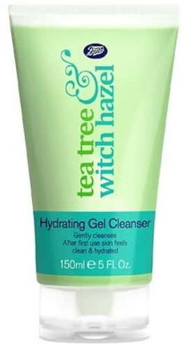 Boots Tea Tree and Witch Hazel Hydrating Gel Cleanser Day 150ml