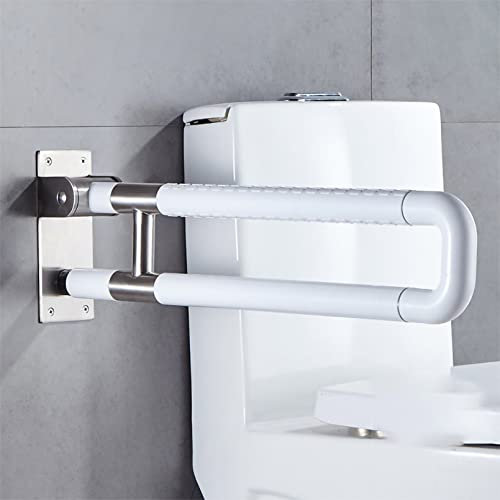 MJYDKBZ WC Haltegriff Klappbar Haltegriffe für Senioren Tragen Behinderten Rutschfester Badezimmergriff zur Unterstützung Rutschfest für Toilette