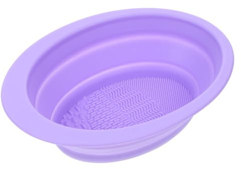 DOITOOL Silicone Scrubbing Pad Foldable Brush Cleansing Mat Makeup Tool Cleaner for Travel and Home Use