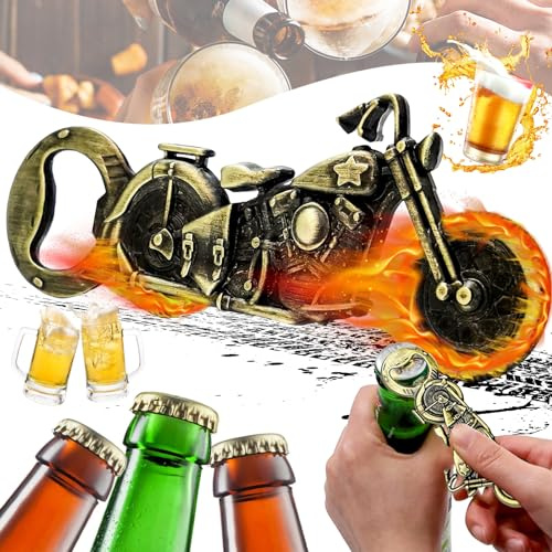 Motorrad Flaschenöffner,Motorrad Geschenke für Männer,Flaschenöffner für Männer,Motorrad Gadget,Vatertagsgeschenk,Geburtstagsgeschenk für ihn, Ehemann, Vater, Opa, Freund