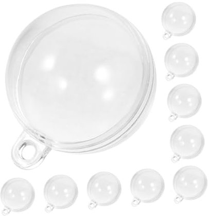 FONDOTIN 10pièces Boules Flottantes Décoratives pour Aquarium Ornements Transparents pour Décoration De Réservoirs pour Décorer Les Aquariums Maison