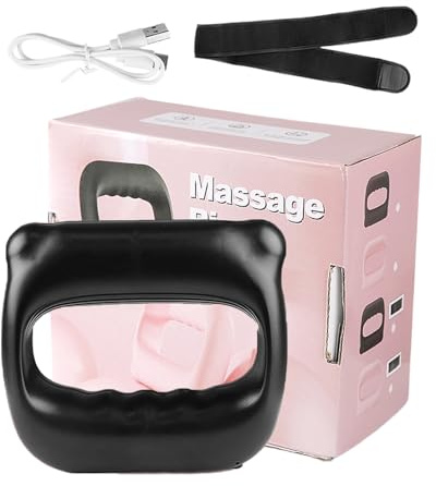 Rücken-Nacken-Massagegerät - Handmassagegerät | Handmassagegerät für | Tiefengewebe | Hochintensive Vibration | Tragbares Fitnessgerät | Wiederaufladbar für Tiefengewebeentlastung, Rücken, Fuß, Na