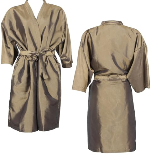 Gatuida Barber Cape Hairdressing Gown: Hair Cutting Cape Salon Gown Comfortable Protective Robe for Haircut and Dyeing Barber Shop Use Home Professional Use for Men and Women