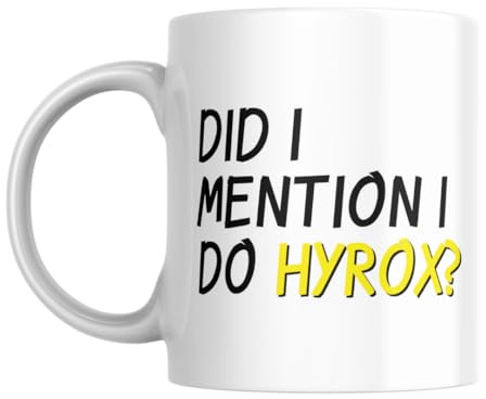 Did I Mention I Do Hyrox? Funny Gift Slogan Mug SK624