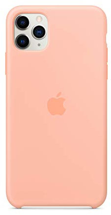 Apple Silicone Case (for iPhone 11 Pro Max) - Grapefruit