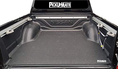 Antirutschmatte PickUpMatte Doppelkabine mit Laderaumwanne für Pickup Auswahl Modelle Nissan Navara Ladeflächenmatte Laderaumboden (Nissan Navara NP300)