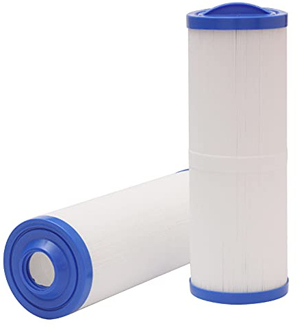 Filtro de Hidromasaje 4CH-949 PWW50L Compatible con U-Nickel (2, Blanco) | Cartucho de Filtro de Spa, Compatible con U-Nickel 4CH-949, Filbur FC-0172, SD-01143, 817-4050, PDC570-AFS