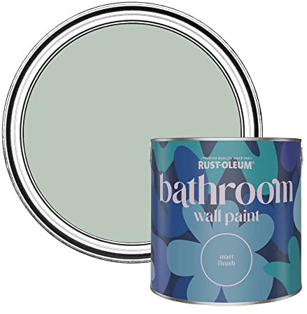 Rust-Oleum Green Water-Resistant Bathroom Wall & Ceiling Paint - Laurel Green 2.5L