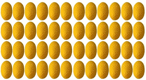 FRCOLOR 100stücke Gesichtsreinigung Mit Natürlichen Seidenballen Sanfte Peeling Balls Für Hautpflege Zur Entfernung Von Unreinheiten Und Mitessern Für Hauttypen Geeignet