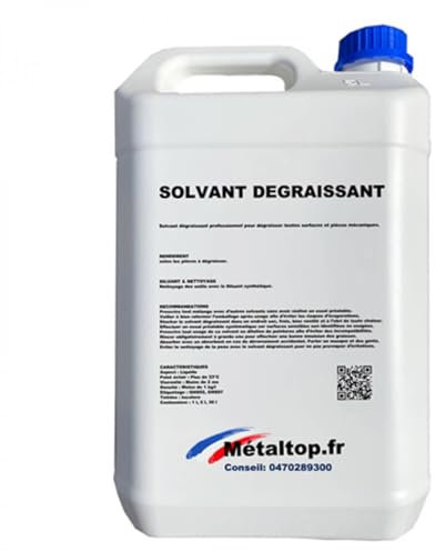 Metaltop - Solvant Degraissant - IIncolore - RAL Incolore - Pot 1 L