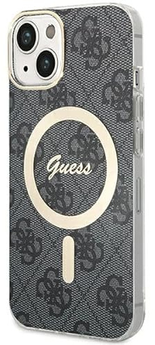 Guess GUHMP15SH4STK Hülle für iPhone 15 6.1 Schwarz hardcase IML 4G