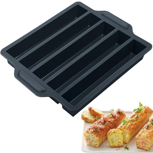 Kamehame Cake Long Moule en Silicone Moules Mini Cakes Apéro pour 5 multi Apéritif Pâtisserie Gateau