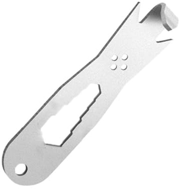 FewNvWa Zaundrahtdrehgerät für T Postclips, Werkzeug Zur Drahtspannung, 9.6cmx2.3cm