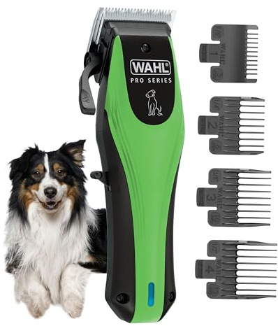 Wahl Pro Series Lithium Ion Cordless Dog Grooming Kit – Rechargeable, Heavy-Duty Dog Clippers for Thick Coats – Model 3025854